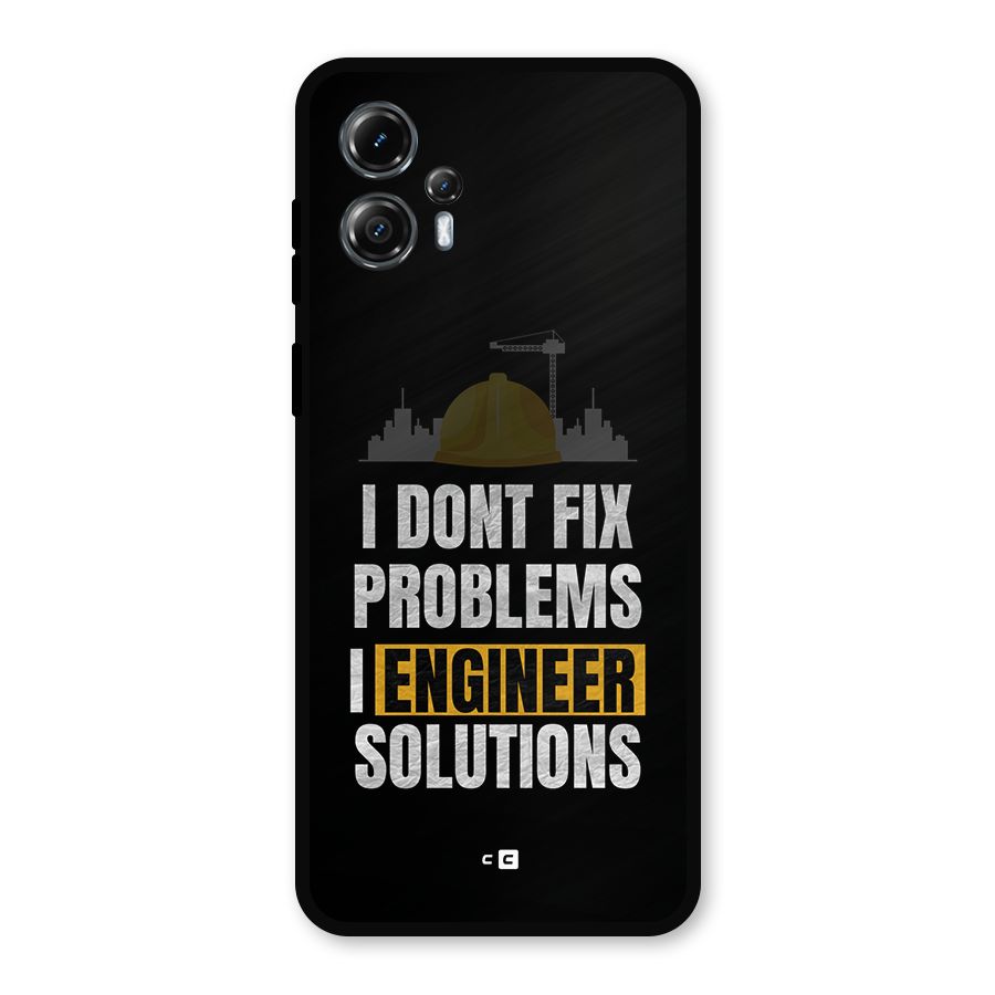 Engineer Solutions Metal Back Case for Moto G13