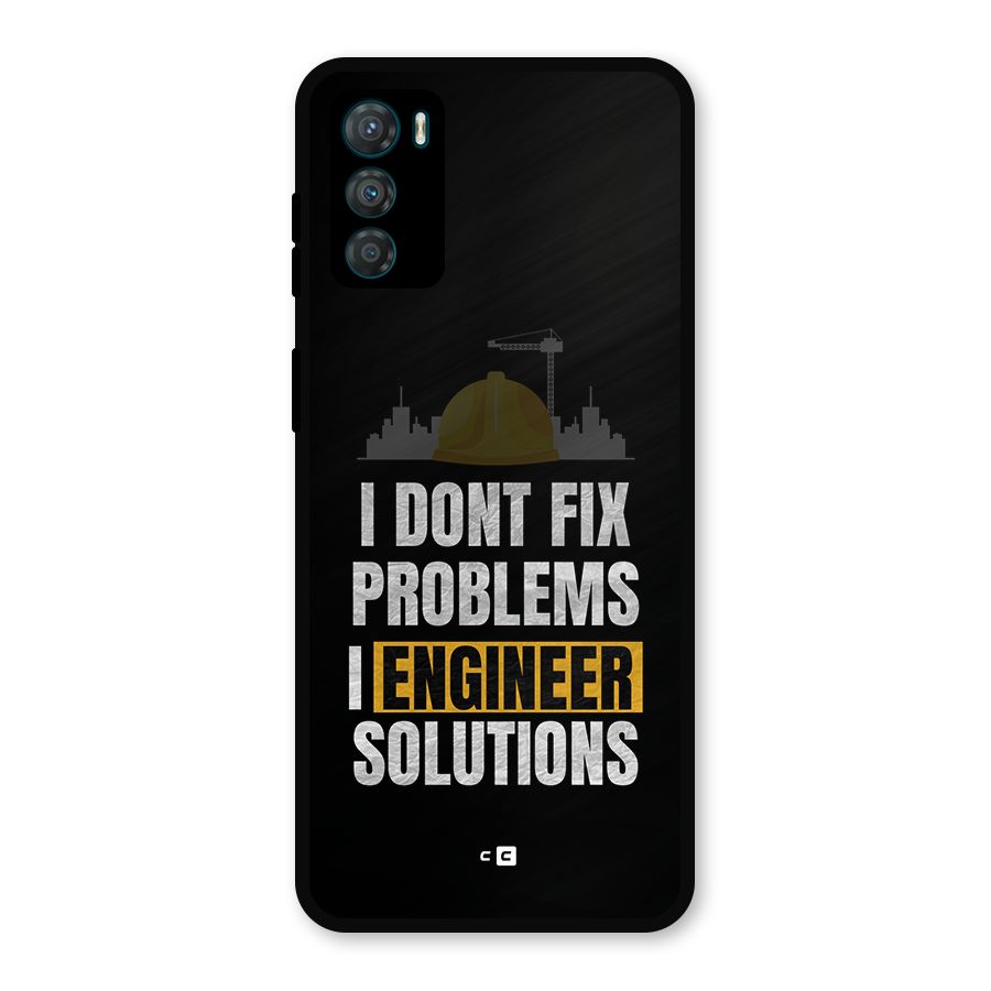 Engineer Solutions Metal Back Case for Moto G42