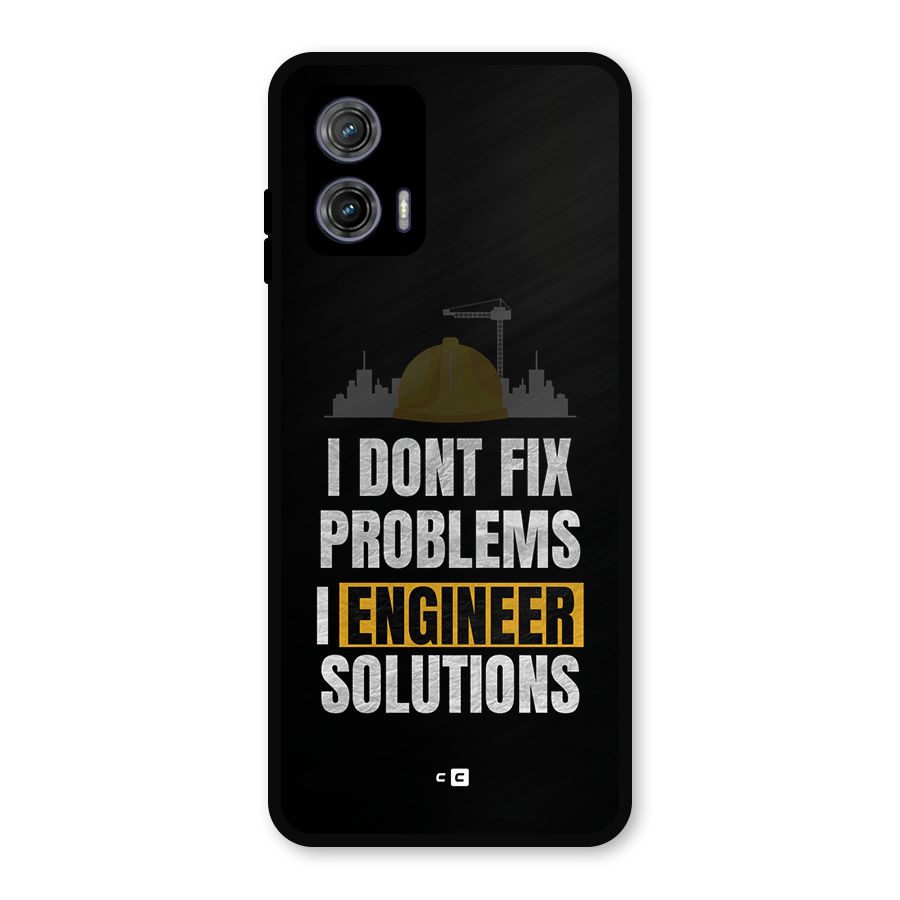 Engineer Solutions Metal Back Case for Moto G73