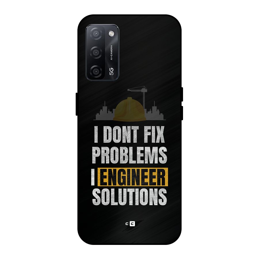Engineer Solutions Metal Back Case for Oppo A53s 5G