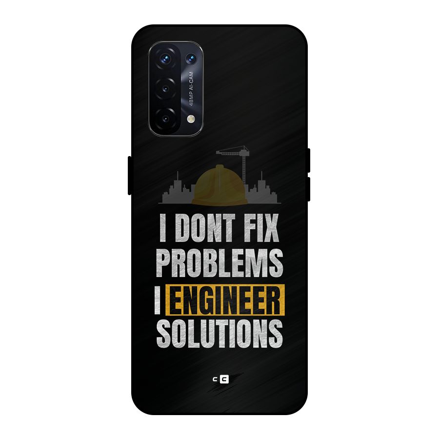 Engineer Solutions Metal Back Case for Oppo A74 5G