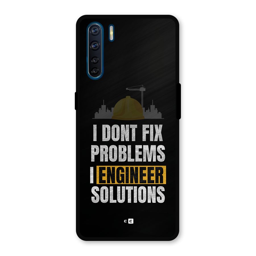 Engineer Solutions Metal Back Case for Oppo F15