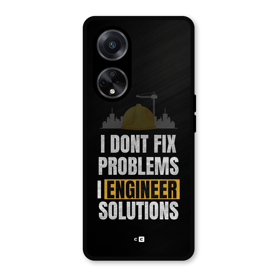 Engineer Solutions Metal Back Case for Oppo F23