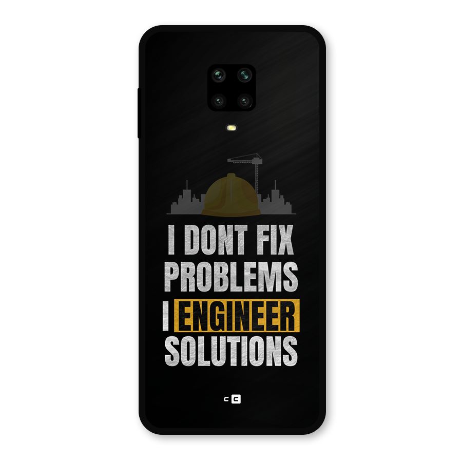 Engineer Solutions Metal Back Case for Poco M2