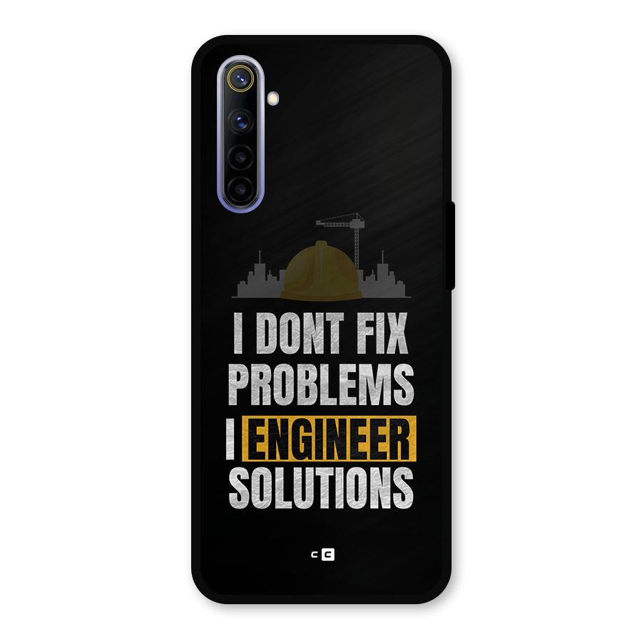 Engineer Solutions Metal Back Case for Realme 6