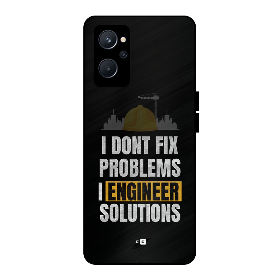 Engineer Solutions Metal Back Case for Realme 9i 5G