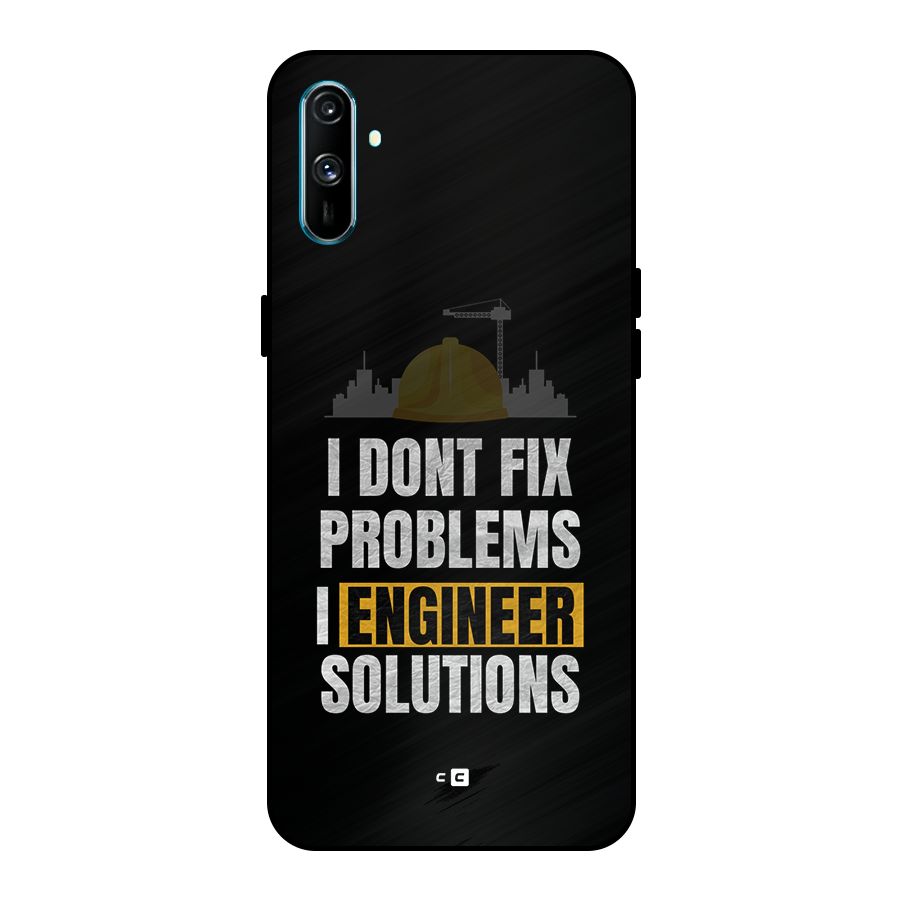 Engineer Solutions Metal Back Case for Realme C3