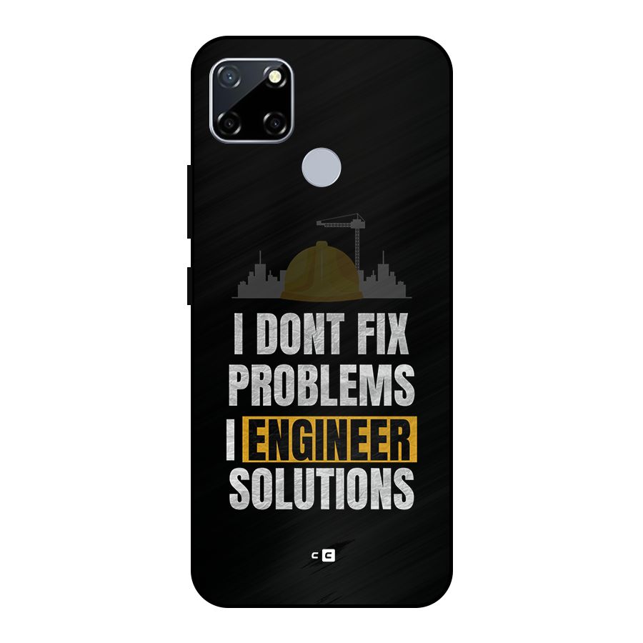 Engineer Solutions Metal Back Case for Realme Narzo 20