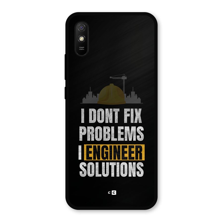 Engineer Solutions Metal Back Case for Redmi 9a