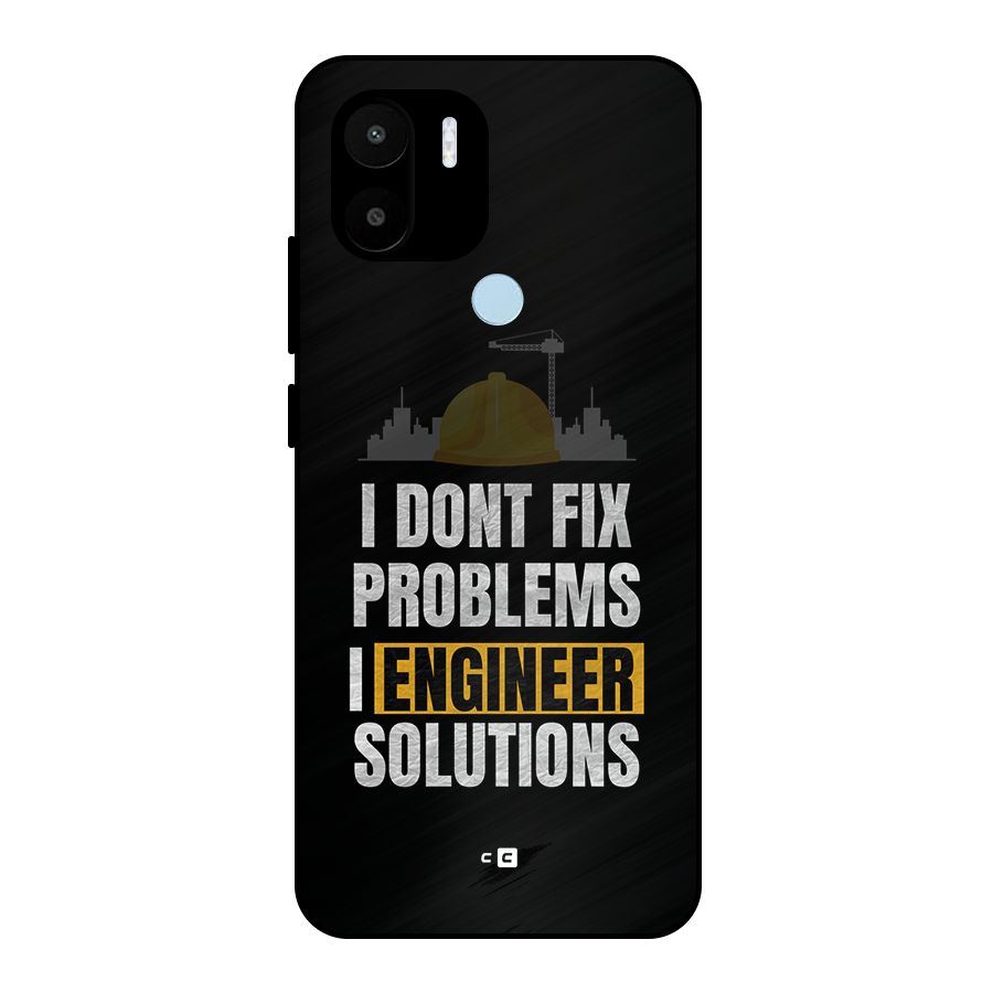 Engineer Solutions Metal Back Case for Redmi A2 Plus