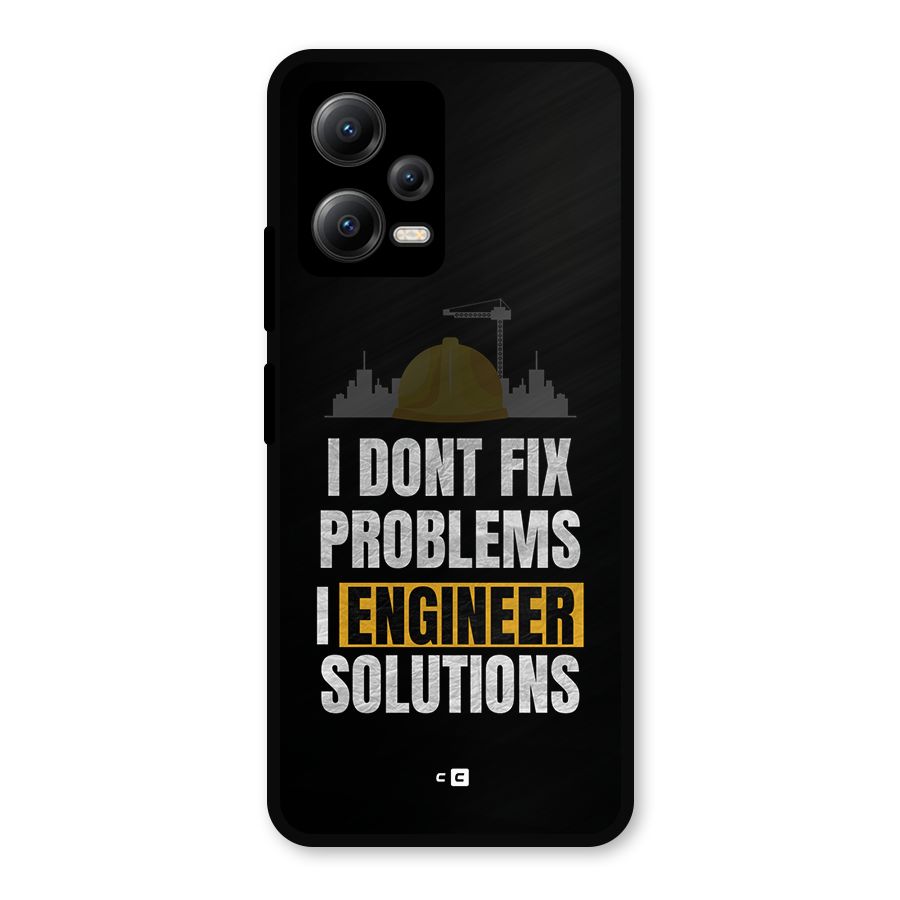 Engineer Solutions Metal Back Case for Redmi Note 12 5G