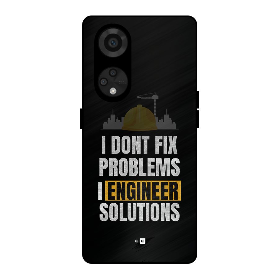 Engineer Solutions Metal Back Case for Reno8 T 5G