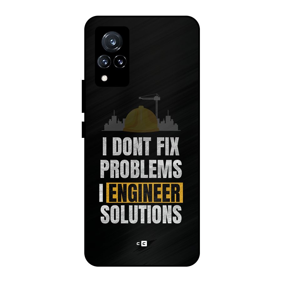 Engineer Solutions Metal Back Case for Vivo V21 5G