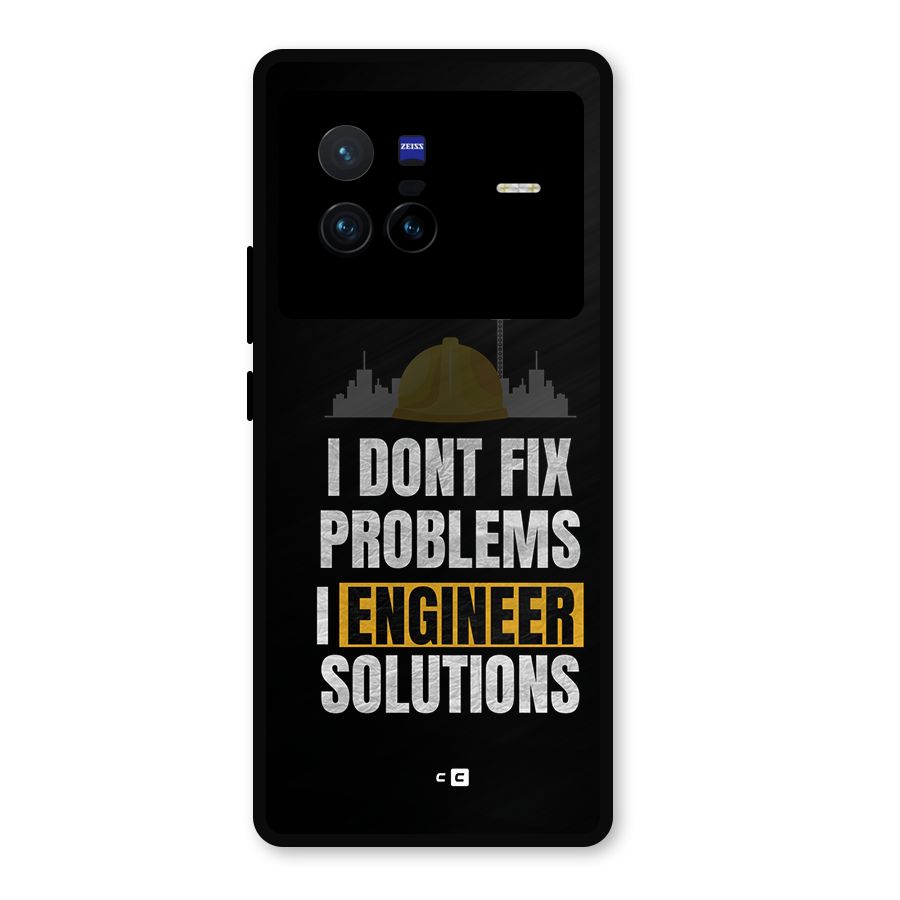 Engineer Solutions Metal Back Case for Vivo X80