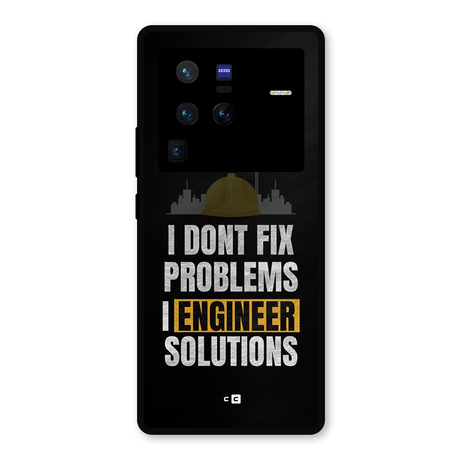 Engineer Solutions Metal Back Case for Vivo X80 Pro