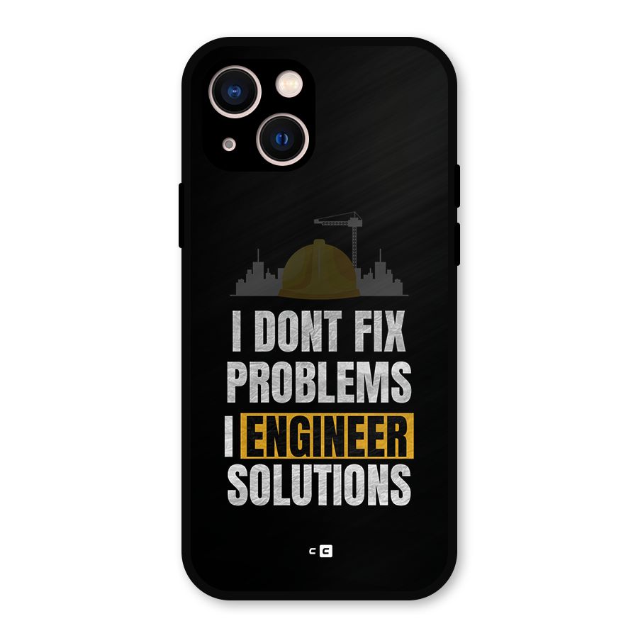 Engineer Solutions Metal Back Case for iPhone 13