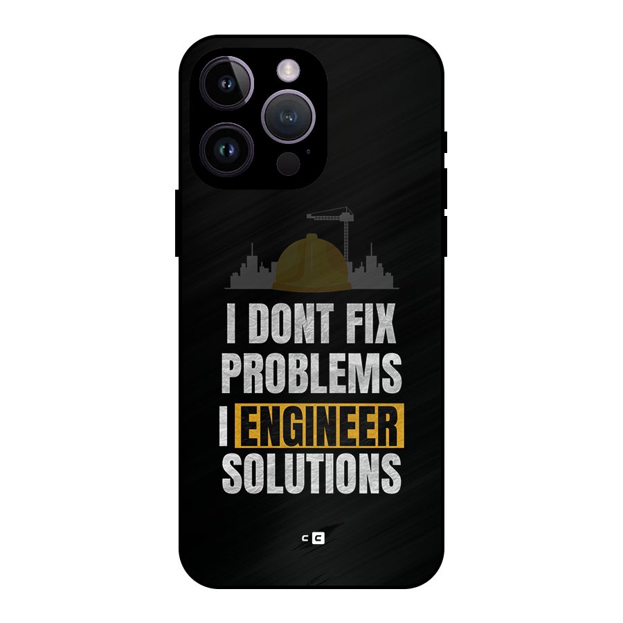 Engineer Solutions Metal Back Case for iPhone 14 Pro Max