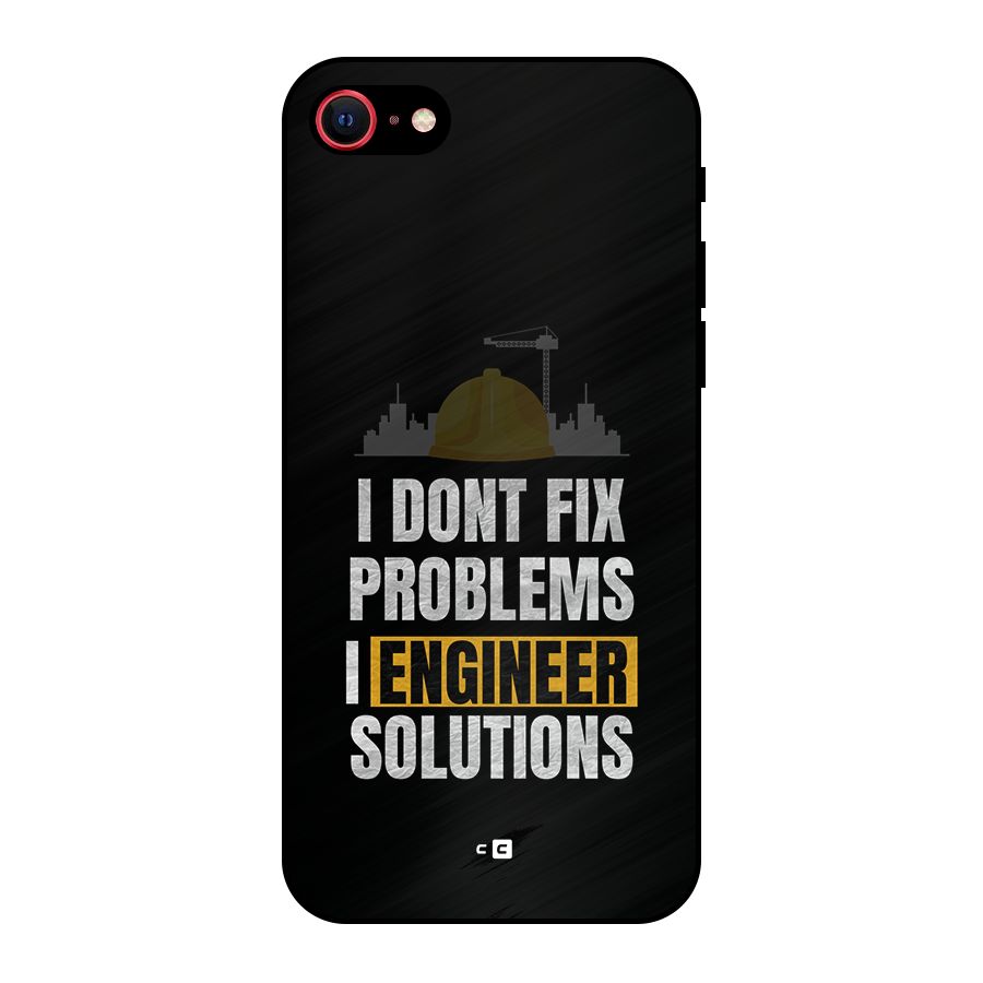 Engineer Solutions Metal Back Case for iPhone 8