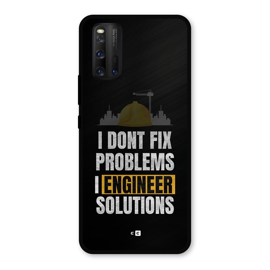Engineer Solutions Metal Back Case for iQOO 3