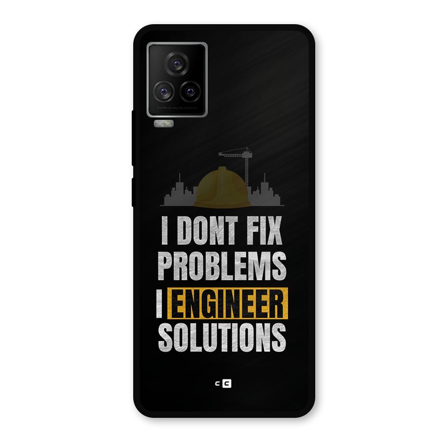 Engineer Solutions Metal Back Case for iQOO 7 Legend 5G