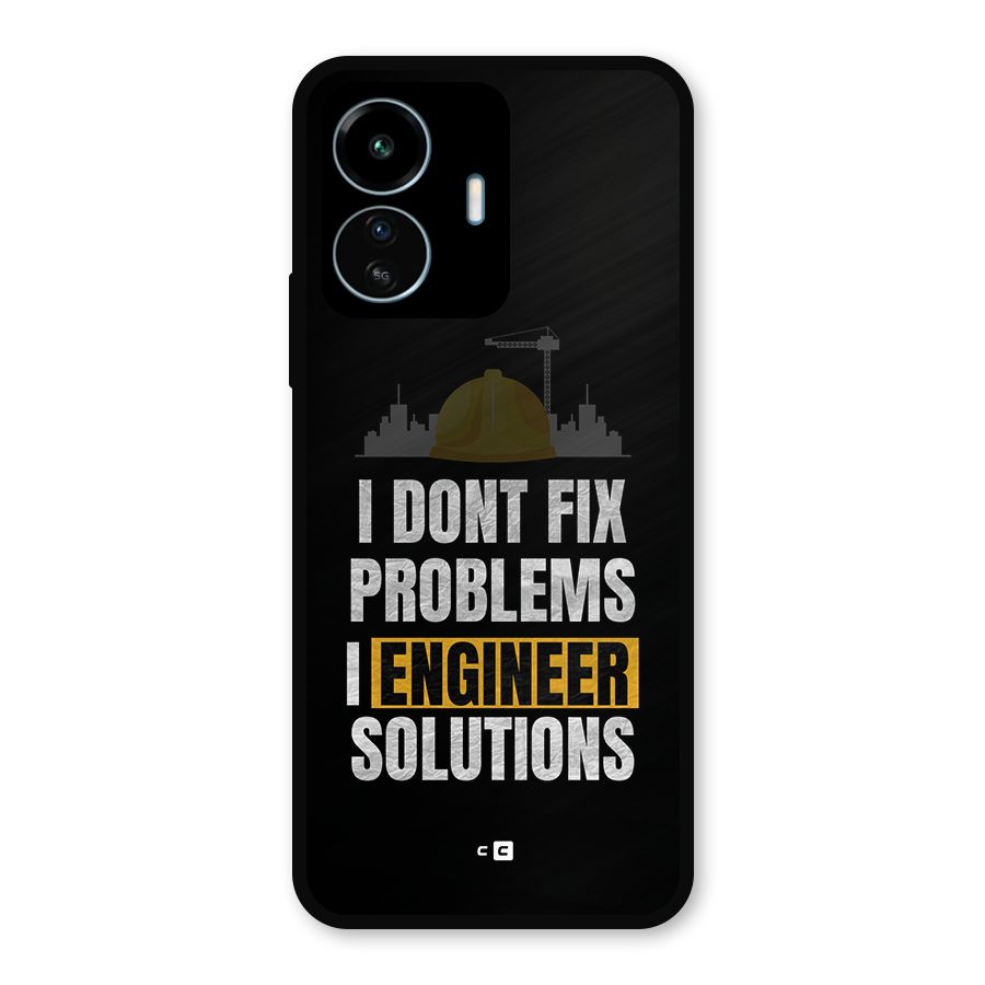 Engineer Solutions Metal Back Case for vivo iQOO Z6 Lite 5G