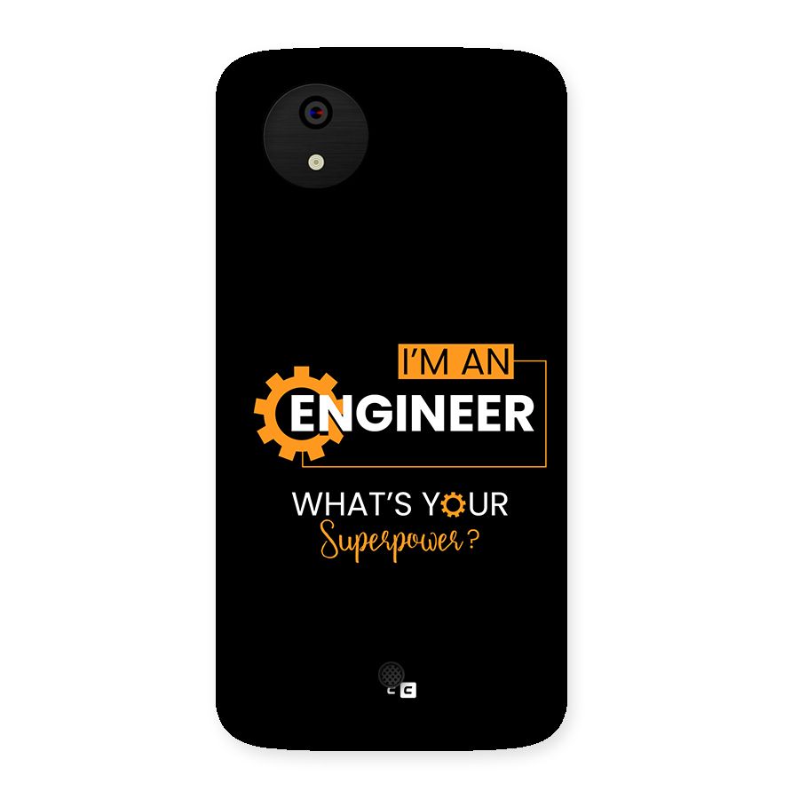 Engineer Superpower Back Case for Canvas A1  AQ4501