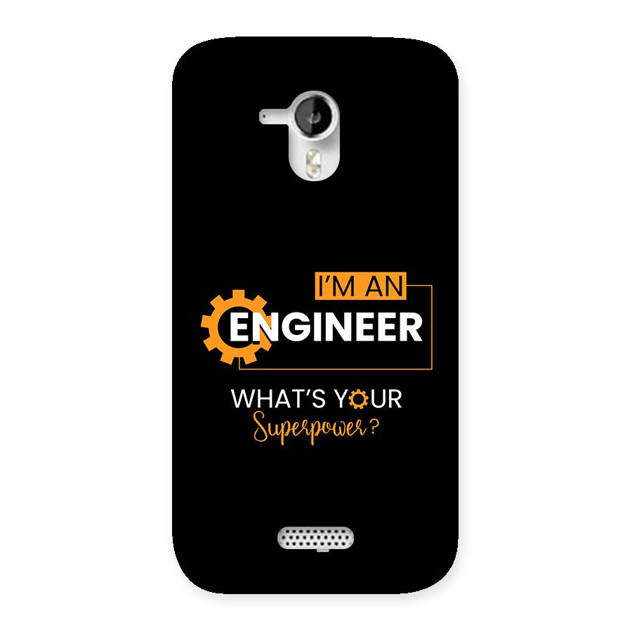 Engineer Superpower Back Case for Canvas HD A116