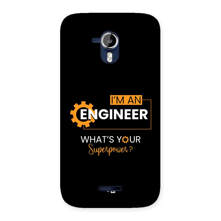 Engineer Superpower Back Case for Canvas Magnus A117