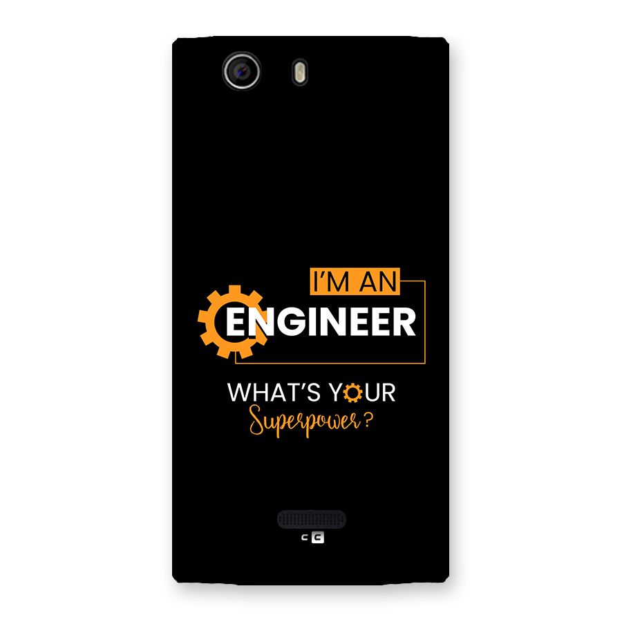 Engineer Superpower Back Case for Canvas Nitro 2 E311