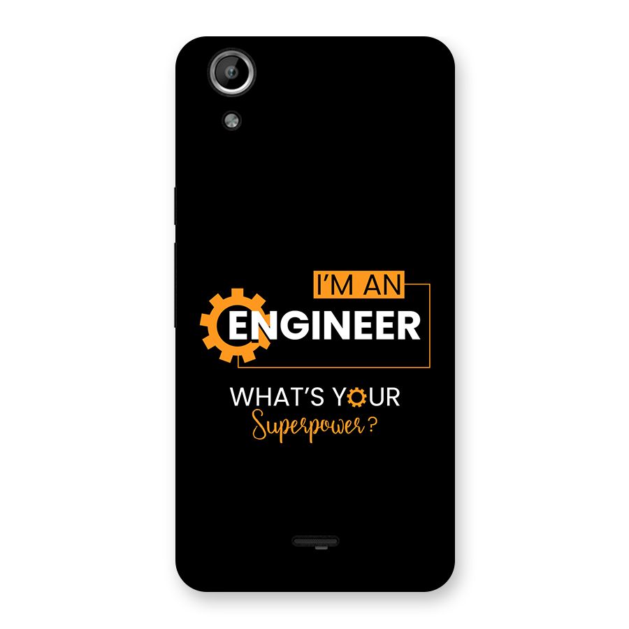 Engineer Superpower Back Case for Canvas Selfie Lens Q345