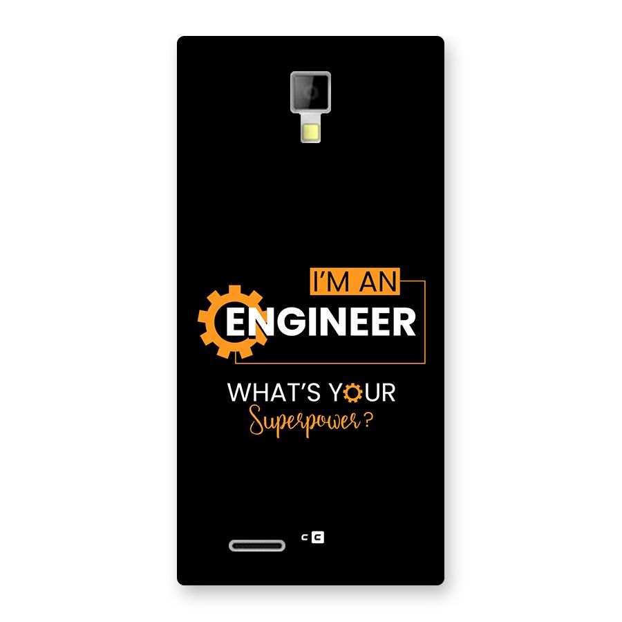 Engineer Superpower Back Case for Canvas Xpress A99