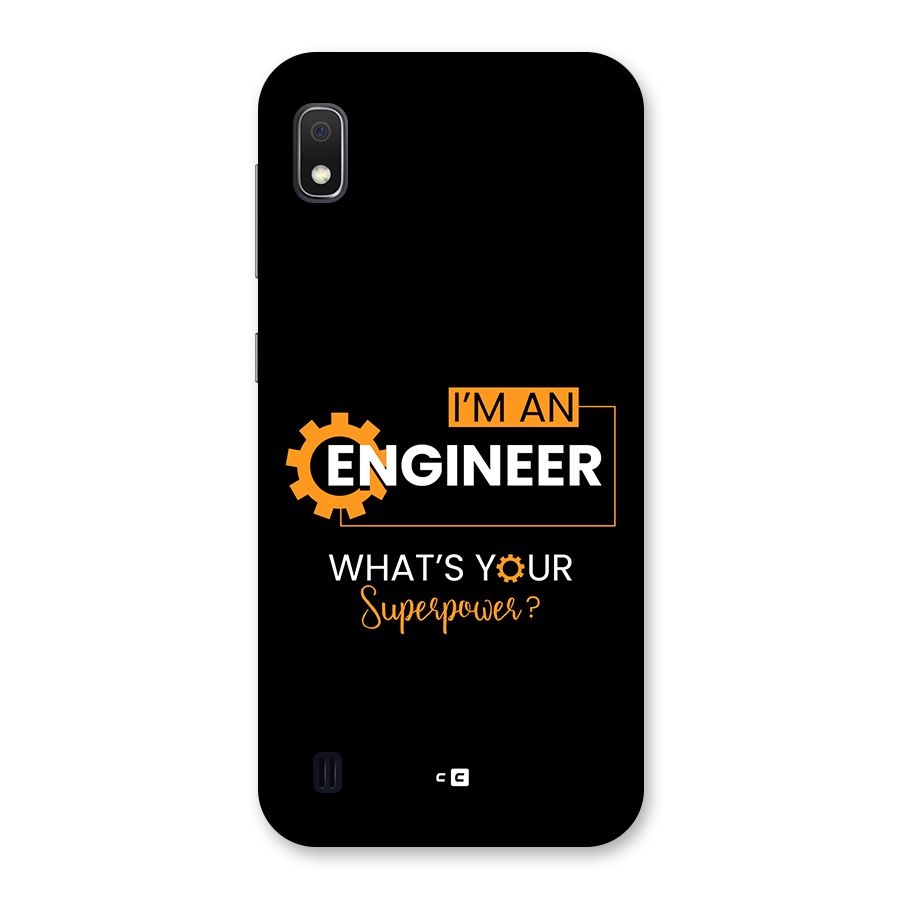 Engineer Superpower Back Case for Galaxy A10