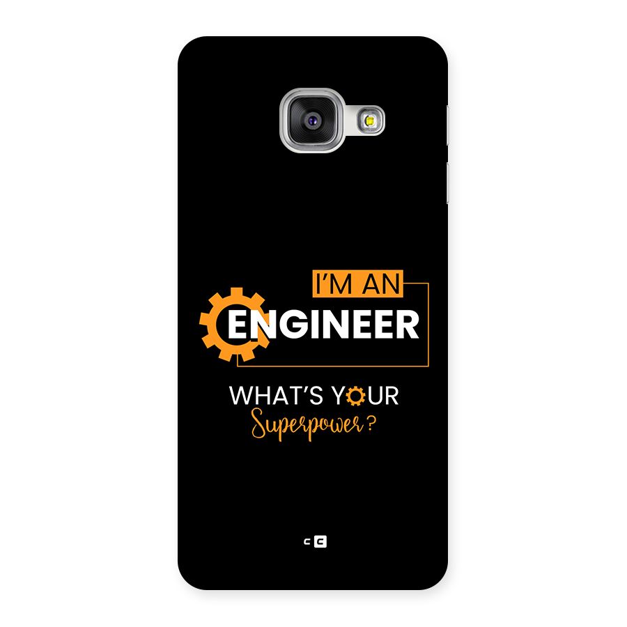 Engineer Superpower Back Case for Galaxy A3 (2016)