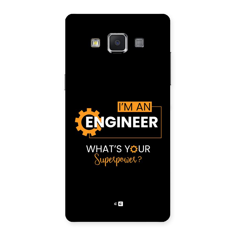 Engineer Superpower Back Case for Galaxy A5