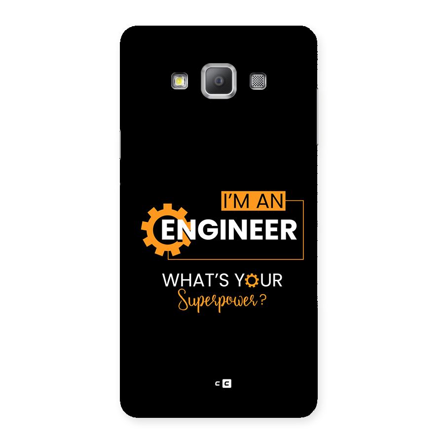 Engineer Superpower Back Case for Galaxy A7