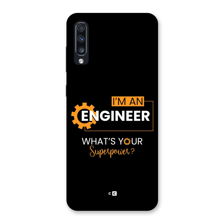 Engineer Superpower Back Case for Galaxy A70