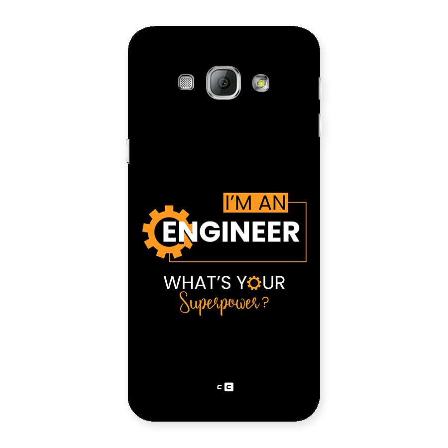 Engineer Superpower Back Case for Galaxy A8