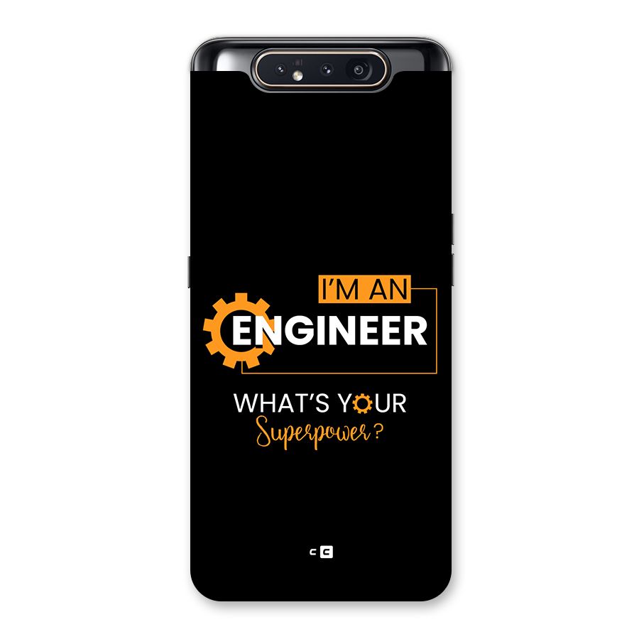 Engineer Superpower Back Case for Galaxy A80