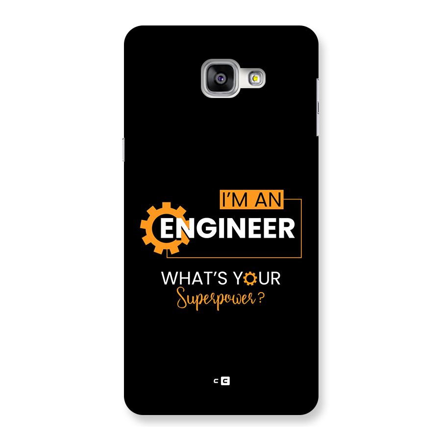 Engineer Superpower Back Case for Galaxy A9