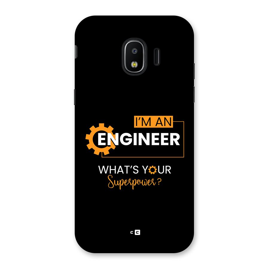 Engineer Superpower Back Case for Galaxy J2 Pro 2018