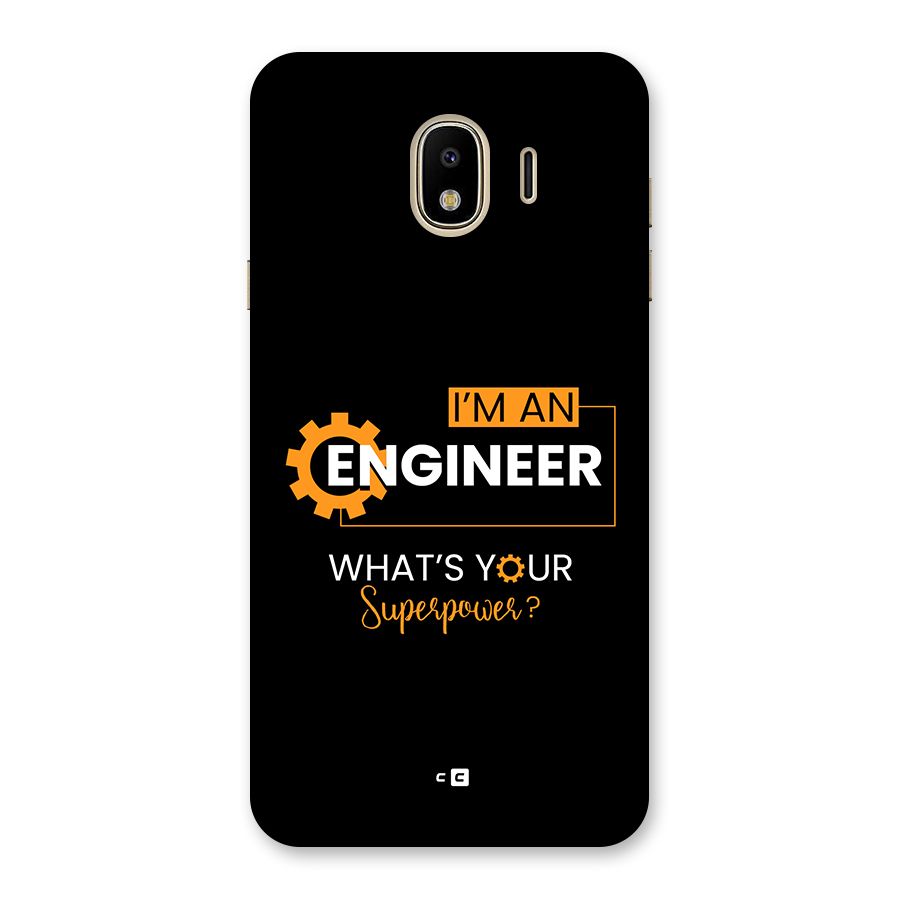 Engineer Superpower Back Case for Galaxy J4