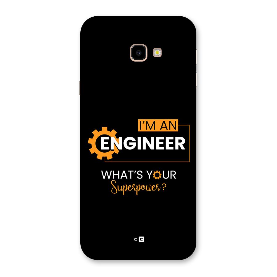 Engineer Superpower Back Case for Galaxy J4 Plus