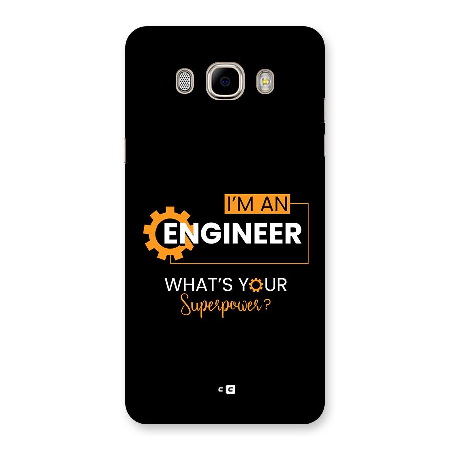 Engineer Superpower Back Case for Galaxy J7 2016