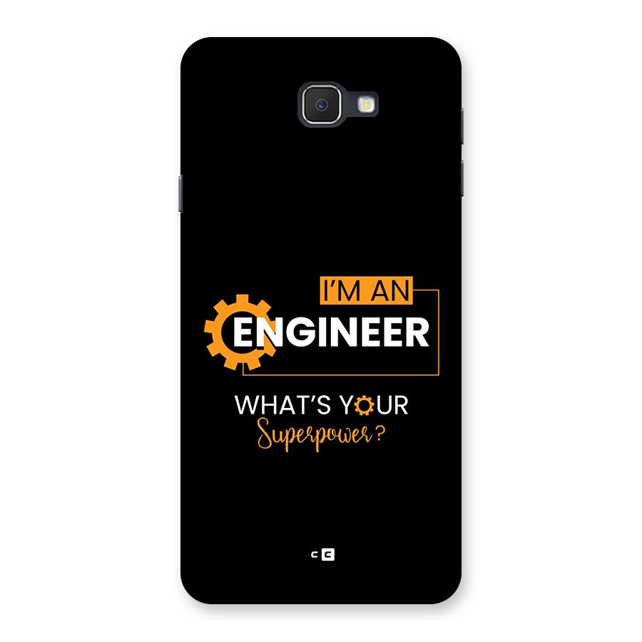 Engineer Superpower Back Case for Galaxy J7 Prime