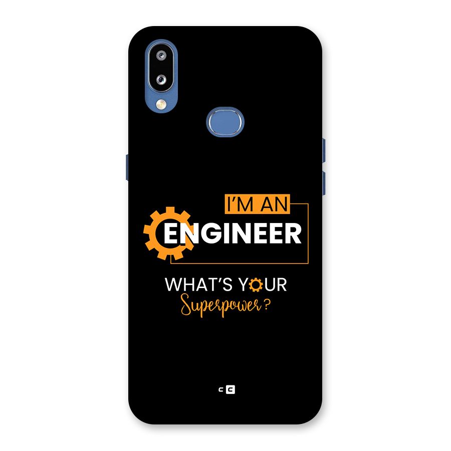 Engineer Superpower Back Case for Galaxy M01s