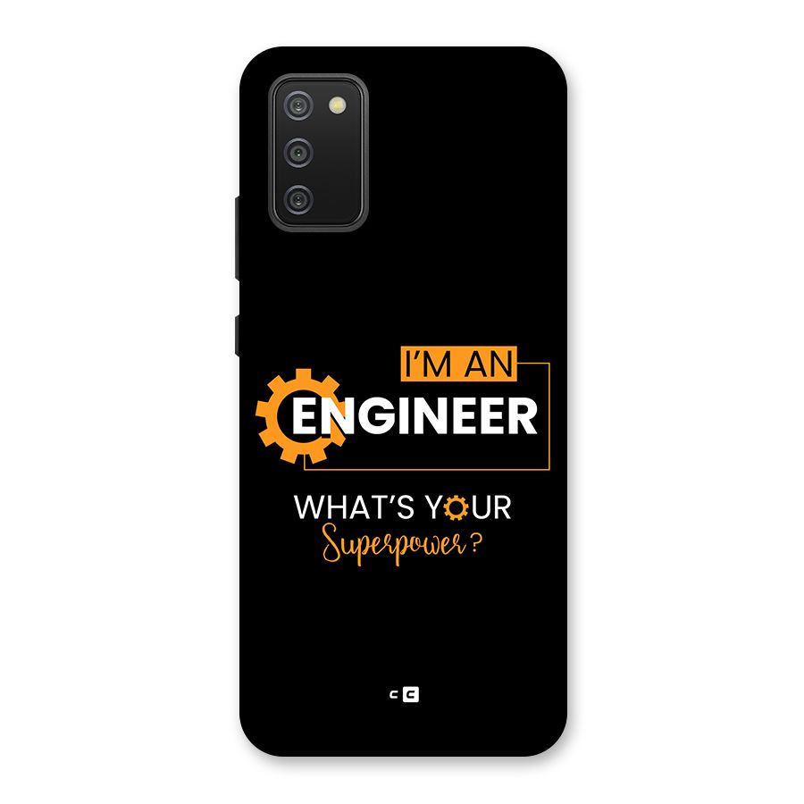 Engineer Superpower Back Case for Galaxy M02s