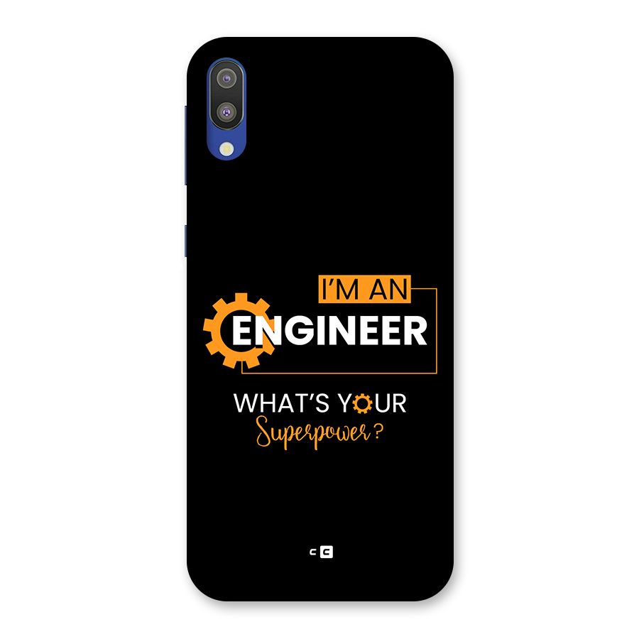 Engineer Superpower Back Case for Galaxy M10