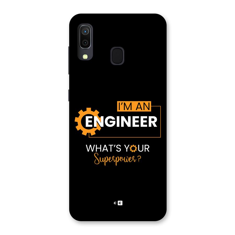 Engineer Superpower Back Case for Galaxy M10s