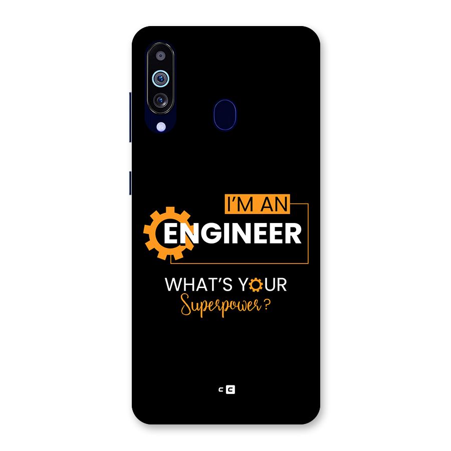 Engineer Superpower Back Case for Galaxy M40