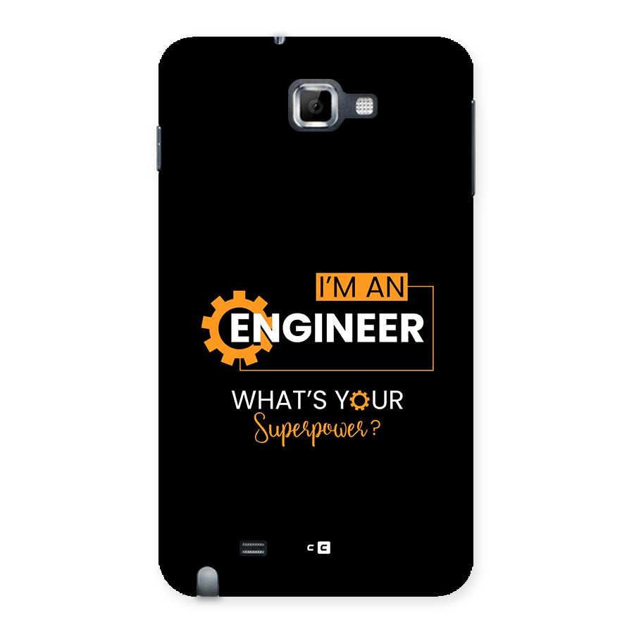 Engineer Superpower Back Case for Galaxy Note